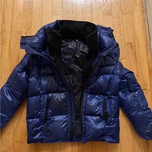 SAM. Kids Navy Puffer Coat